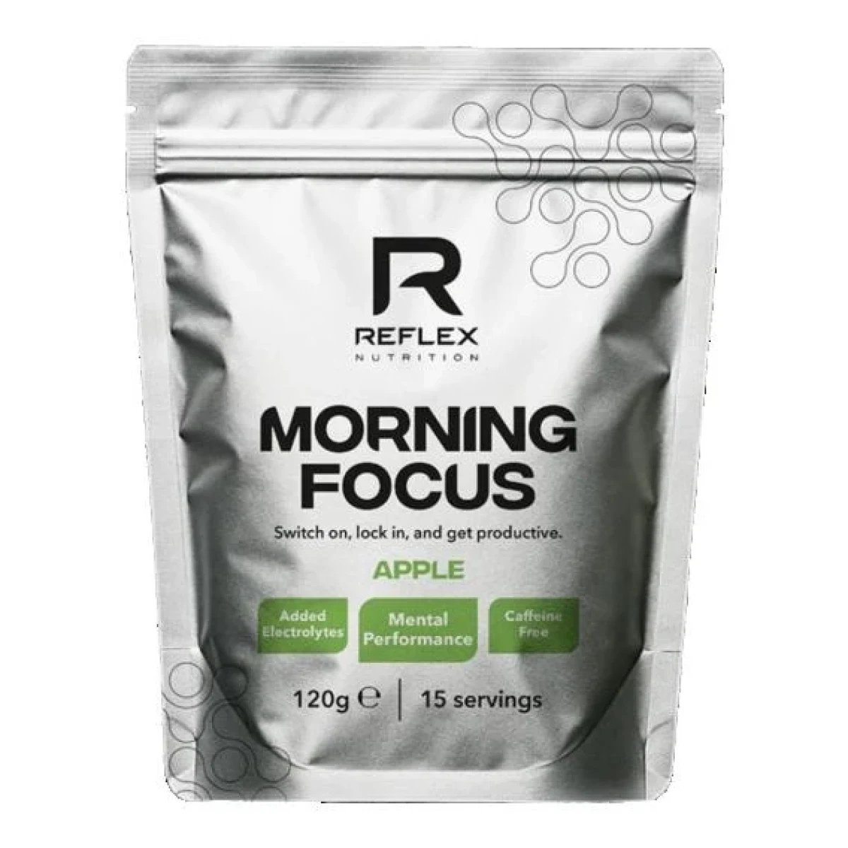 Reflex Nutrition Reflex Morning Focus 120g - Barva: Vícebarevná | Příchuť: Jablko · záber 1