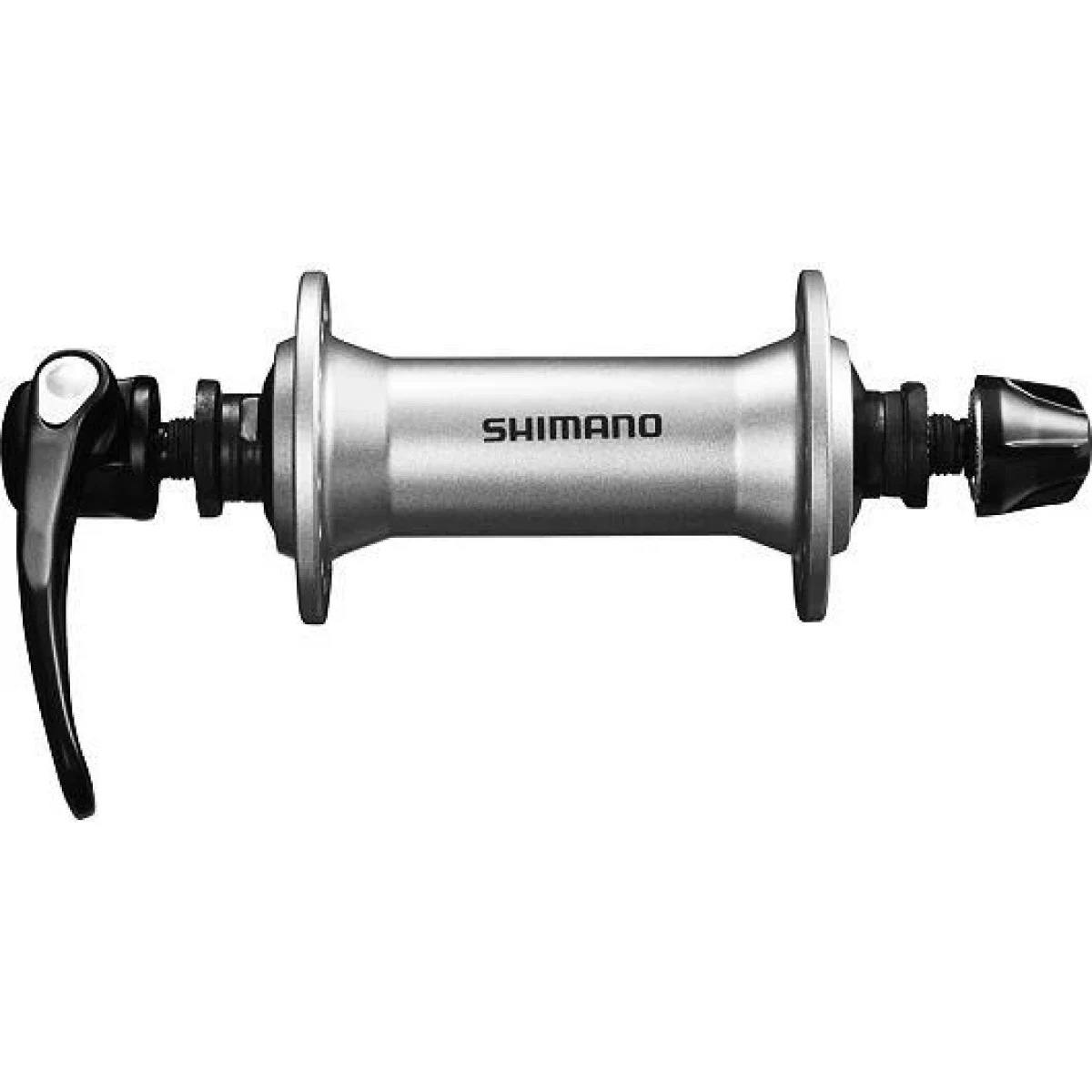 Shimano Alivio T4000 32D Stříbrný náboj přední · záber 1