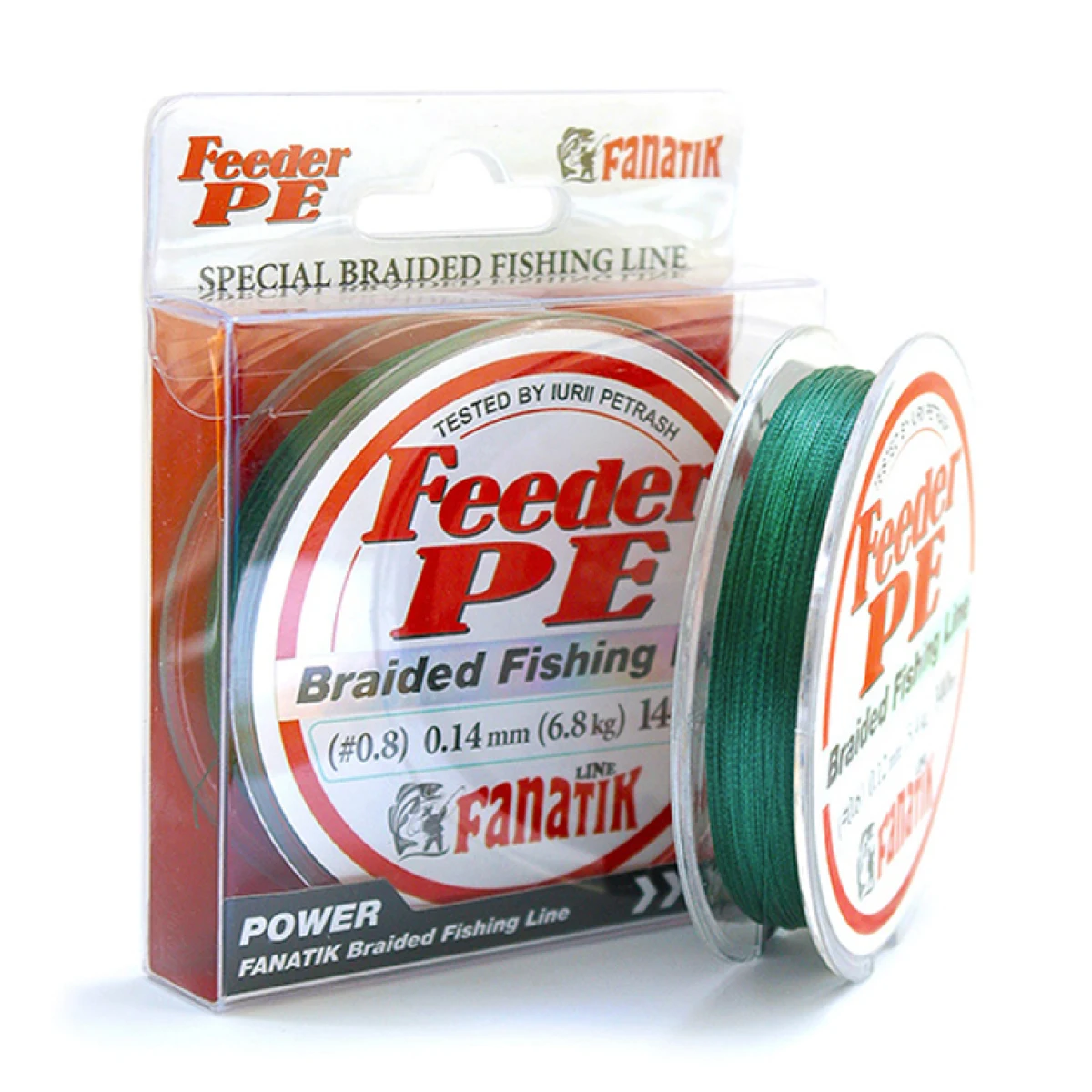 FANATIK Feeder PE x4 priemer 0,14 mm, nosnosť 6,8 kg · záber 1