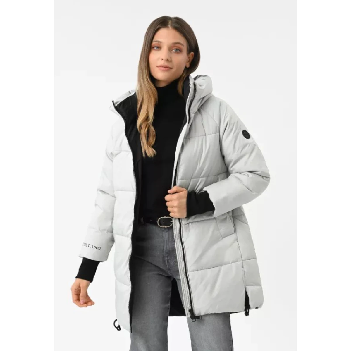 Dámská bunda VOLCANO J-FROZEN-702-GREY · záber 3