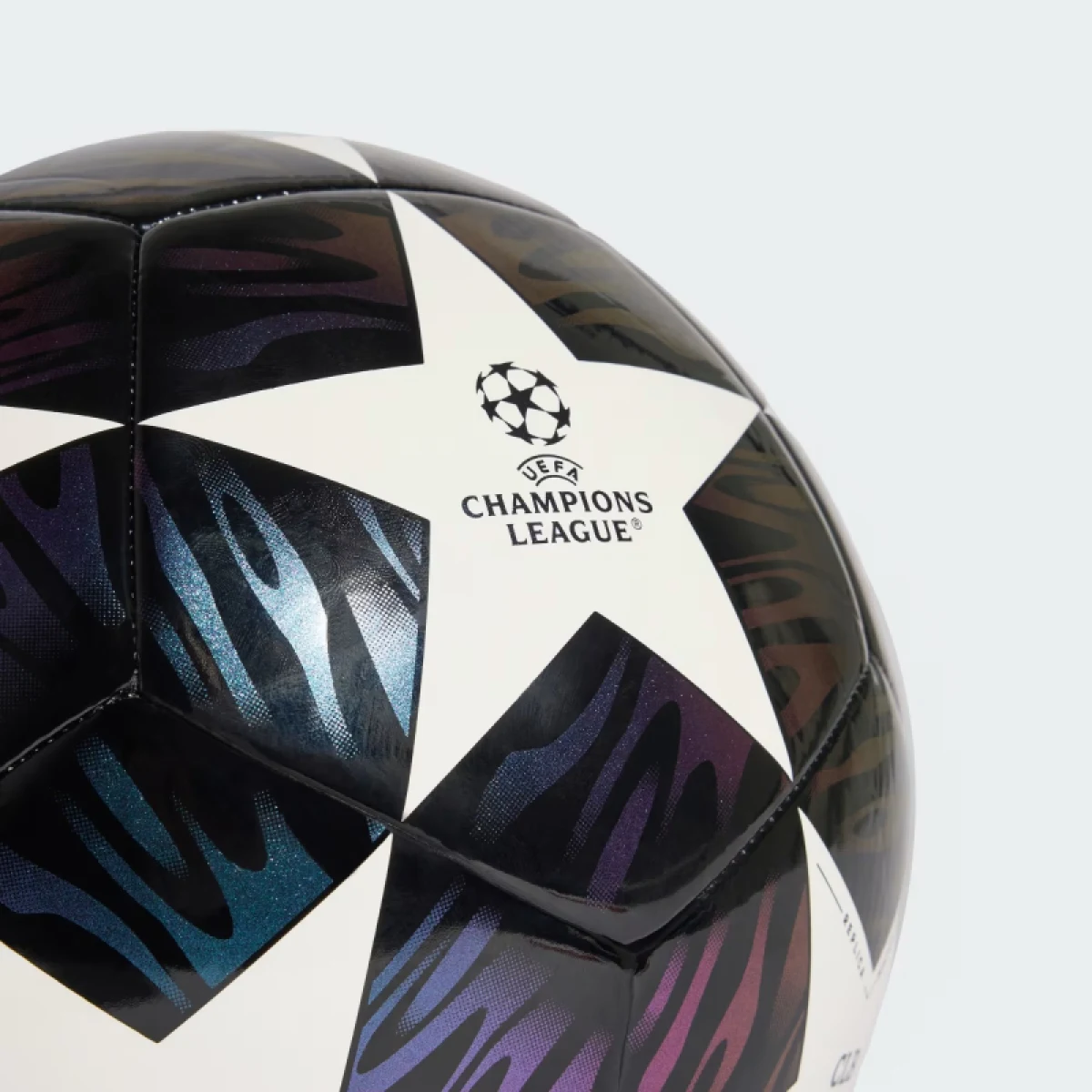 Futbalová lopta ADIDAS UCL CLB F BLACK WHITE · záber 5