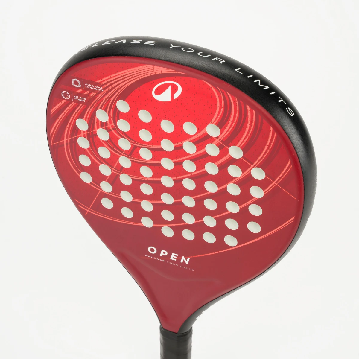 KUIKMA Padelová raketa PR Open červená bez · záber 12