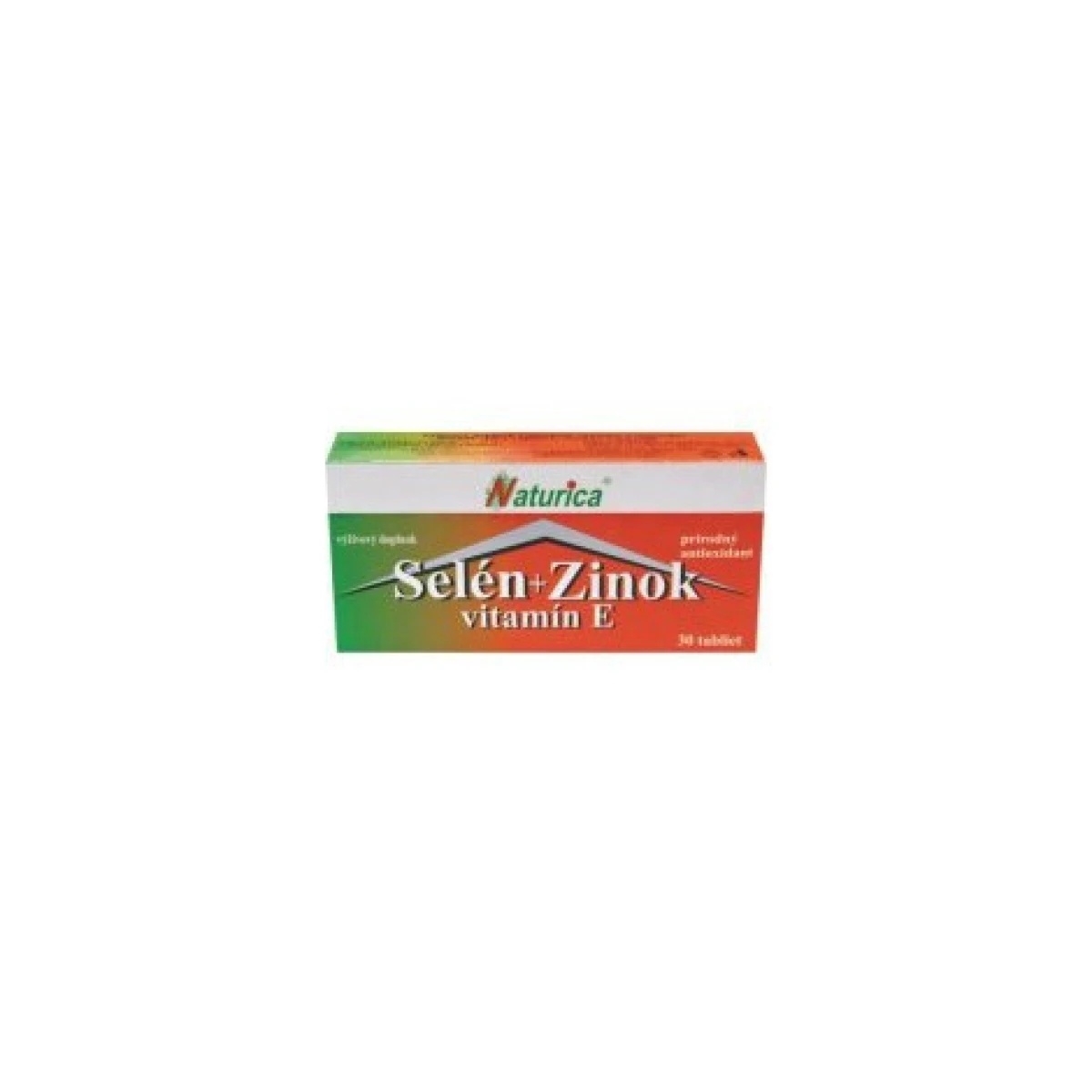 Naturica SELÉN, ZINOK + vitamín E 30 tbl · záber 2