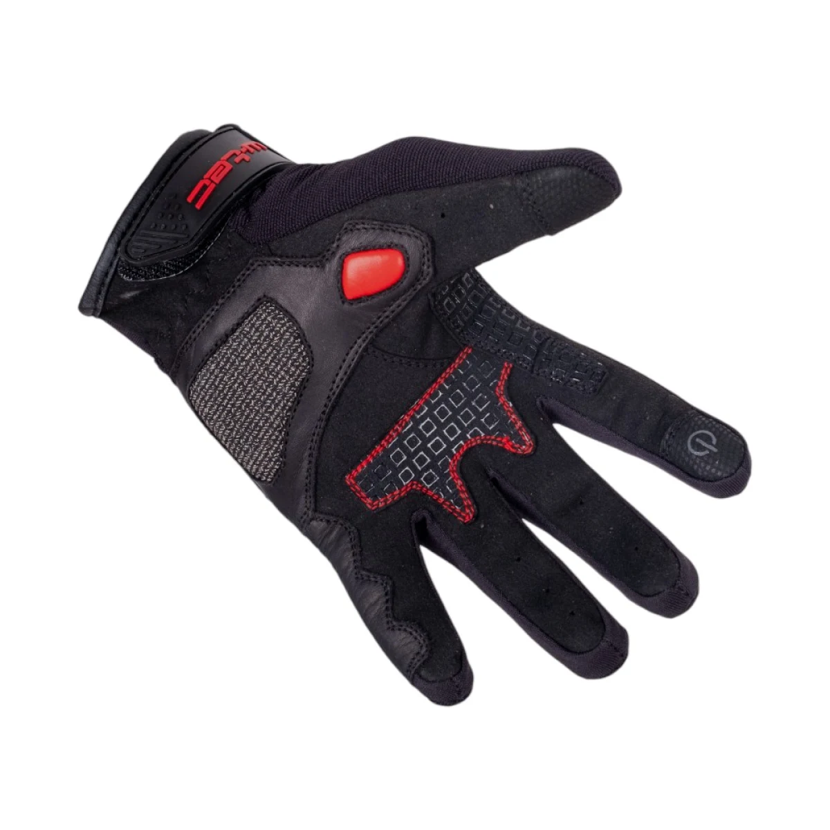 Moto rukavice W-TEC Valelungo Farba čierno-červená, · záber 2