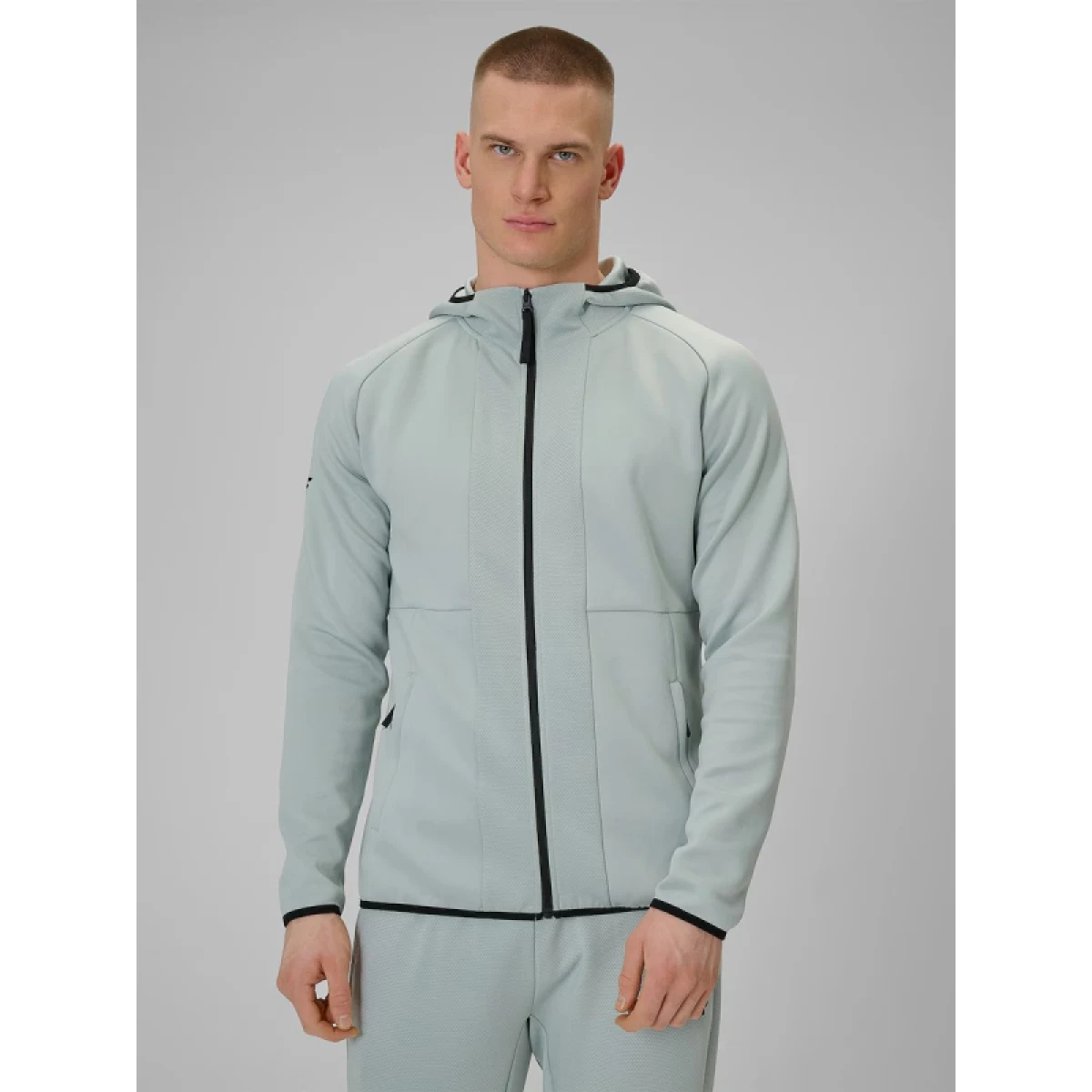 Pánska bežecká mikina 4F SWEATSHIRT FNK M627-47S-MINT · záber 2