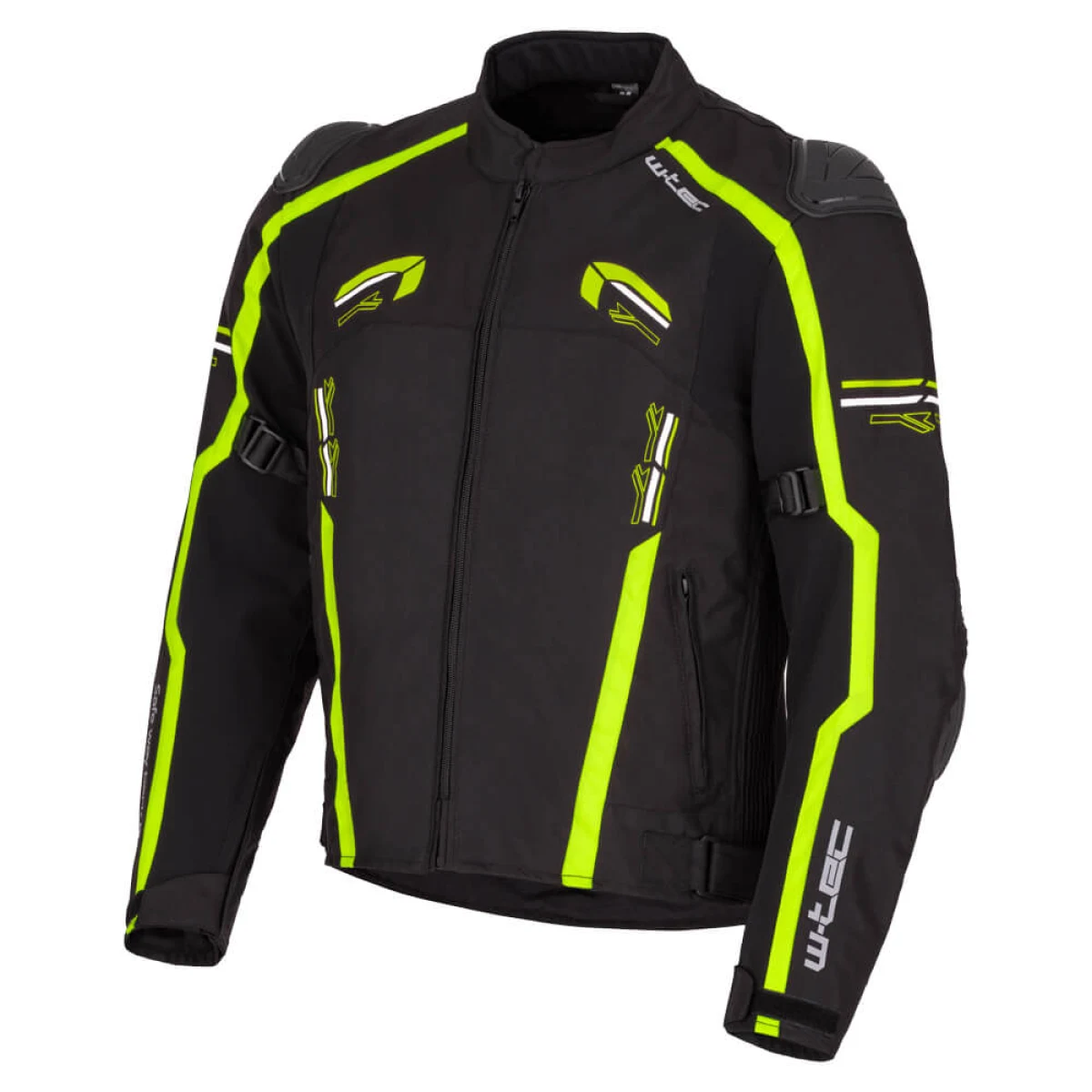Moto bunda W-TEC Tonkawo Farba čierna-fluo, · záber 4