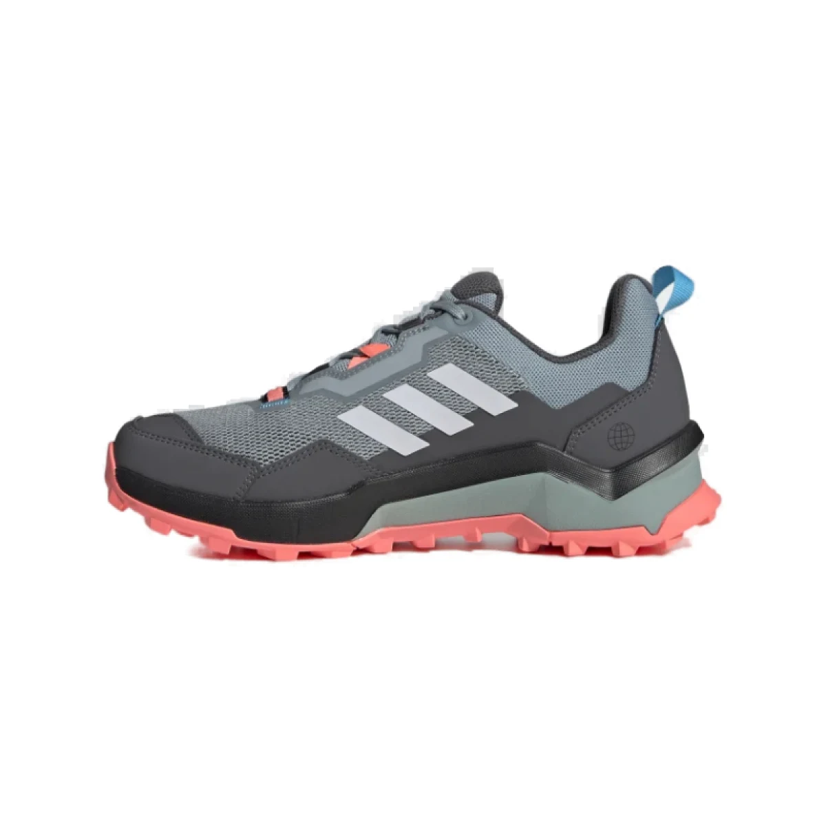 Dámská nízká turistická obuv ADIDAS Terrex AX4 magic grey dash grey acid red · záber 3