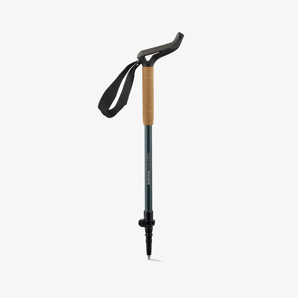 QUECHUA Turistická palica MT500 ergonomická zelená 1ks bez · záber 1