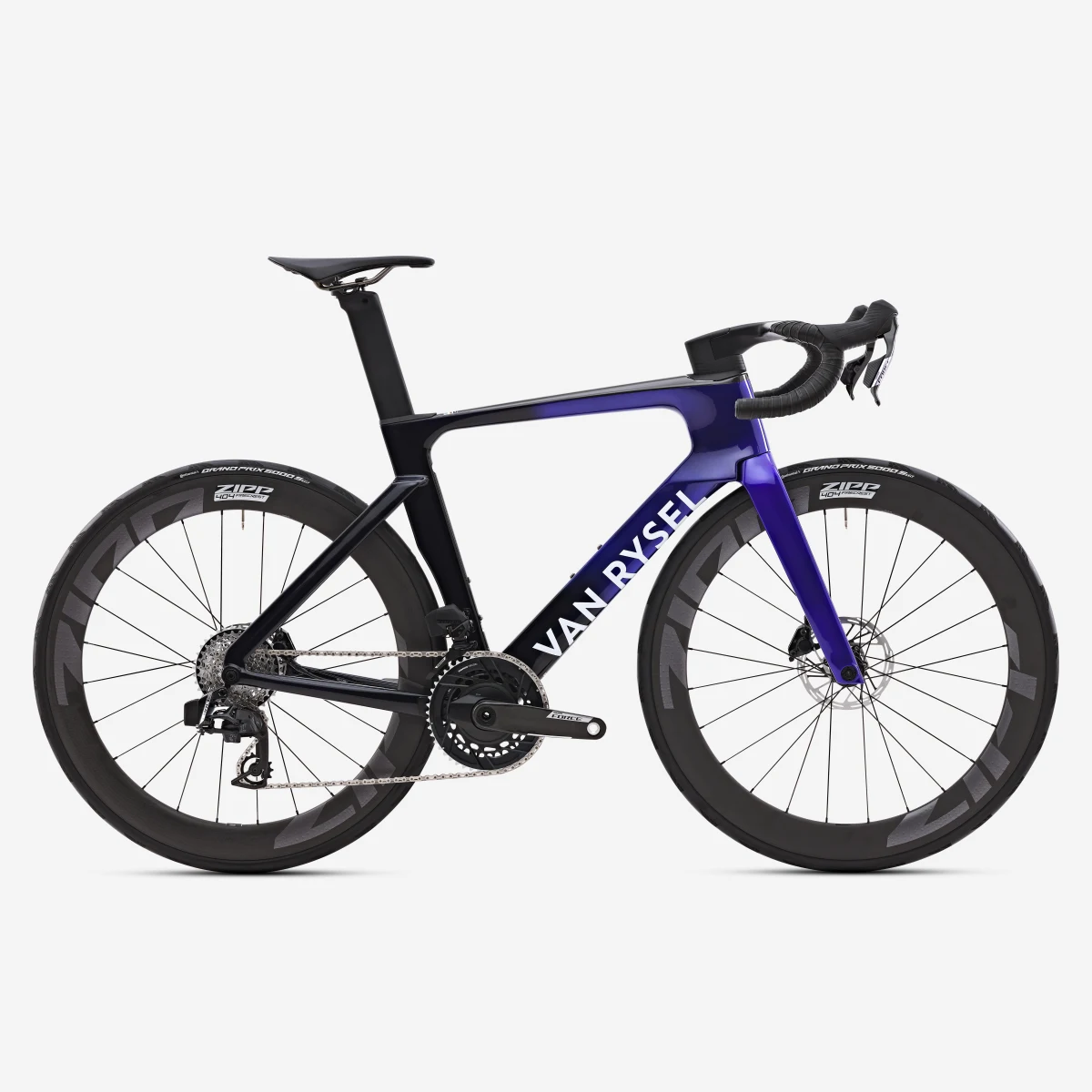 VAN RYSEL Cestný bicykel RCR-F Pro Sram FORCE AXS E1 12 r. fialový S · záber 1
