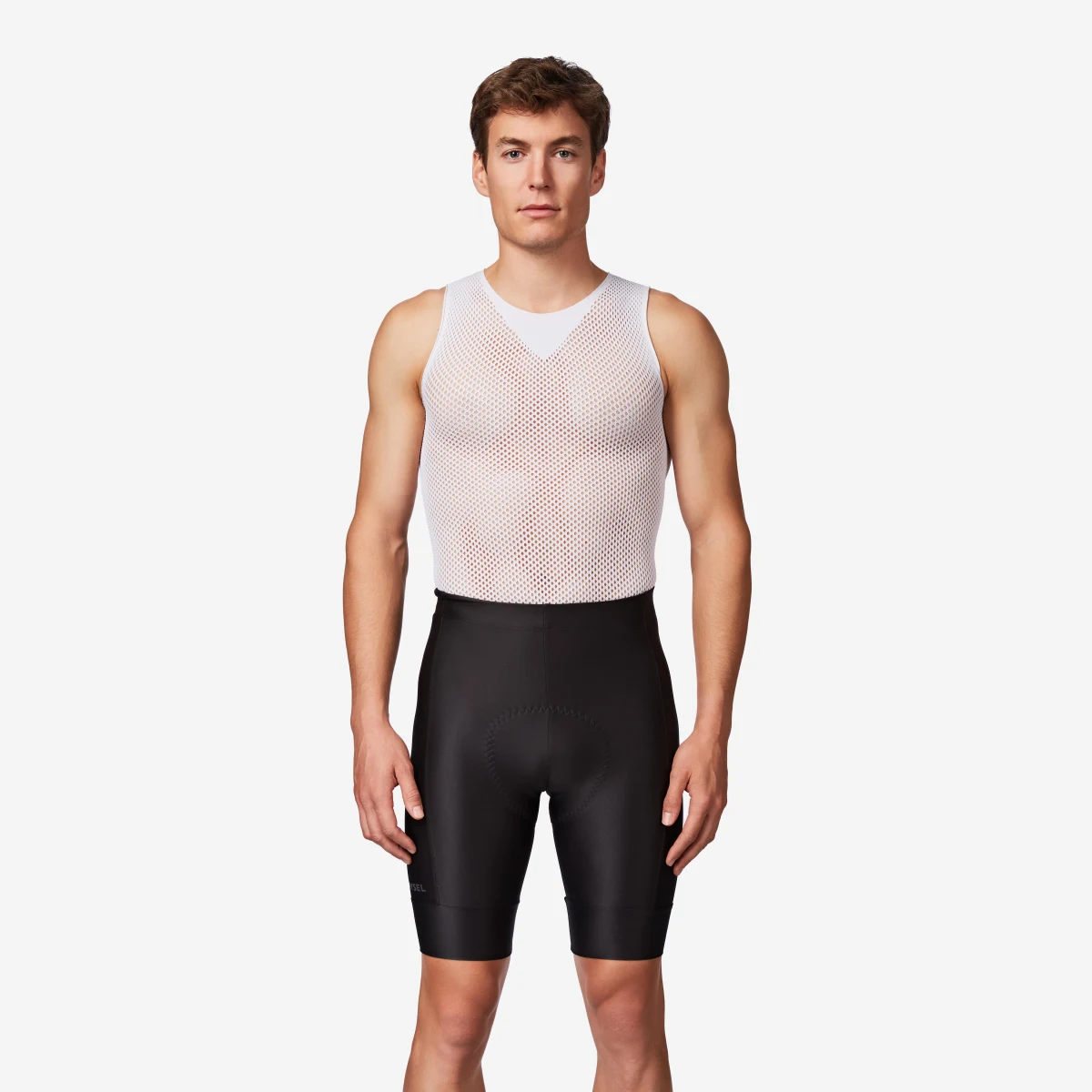 VAN RYSEL Pánske šortky na cestnú cyklistiku Essentiel bez trakov čierne 2XL · záber 1