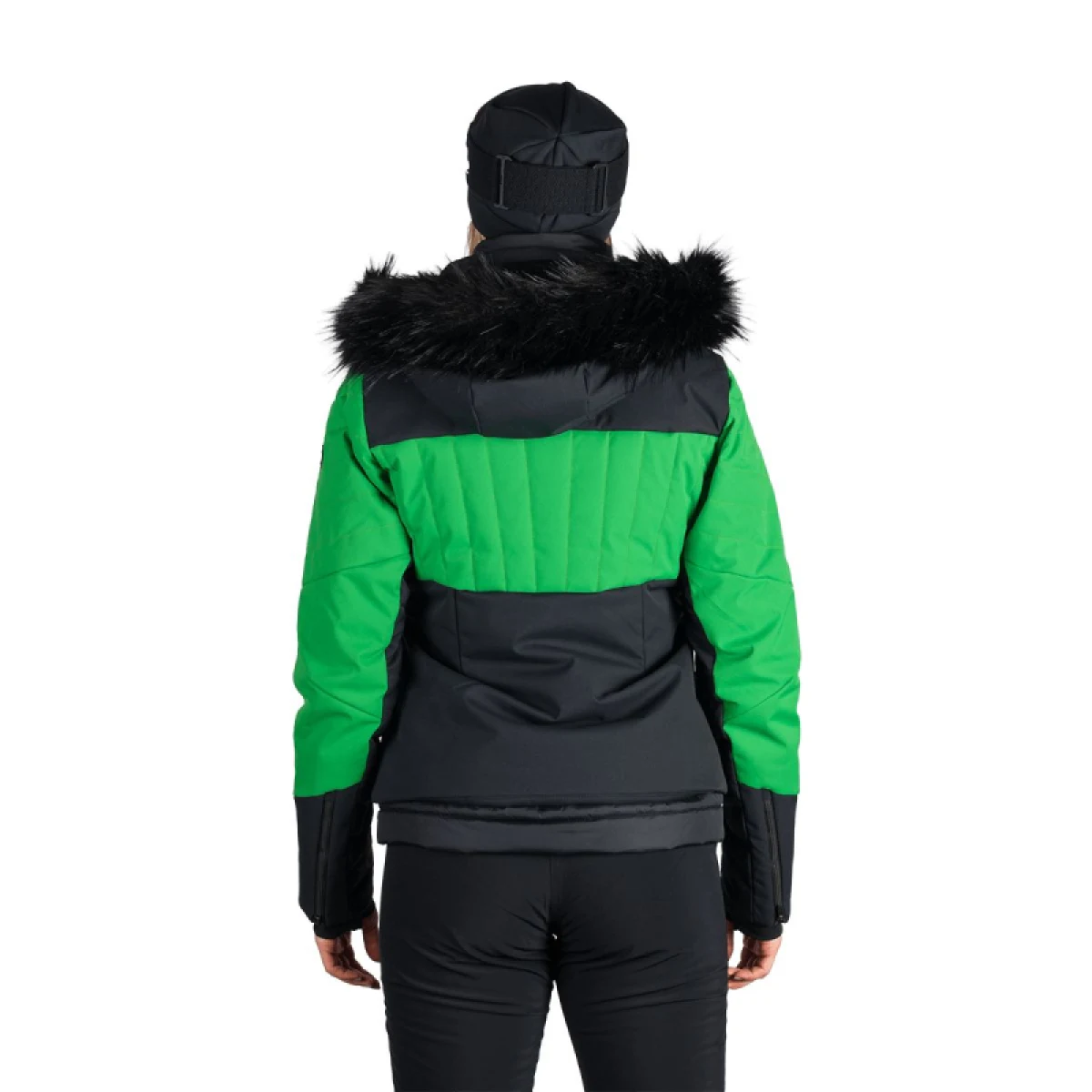 Dámská lyžařská bunda NORTHFINDER TAYLER-409greenblack · záber 5