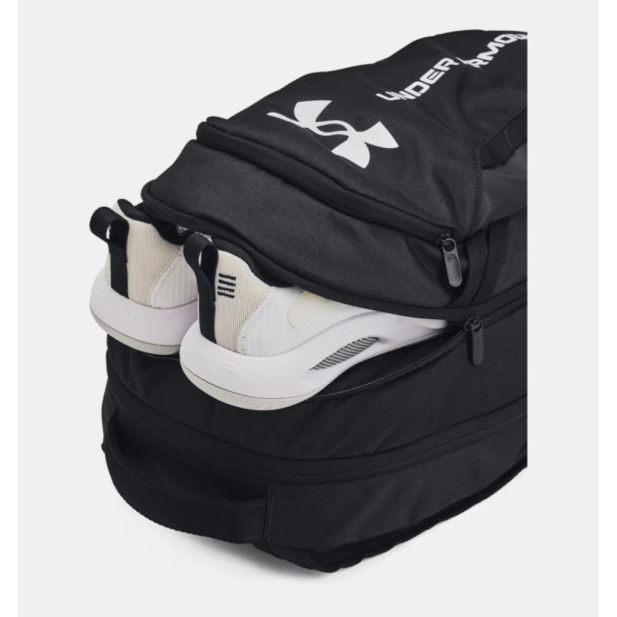 Under Armour Backpack Hustle 6.0 Backpack Black · záber 5