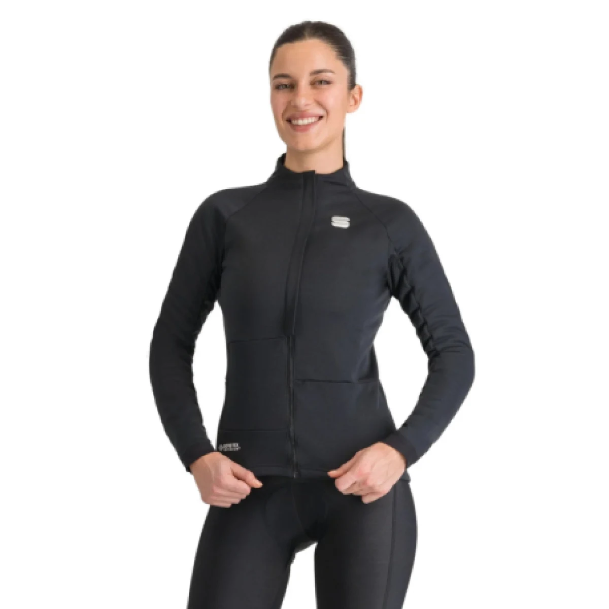Dámská cyklistická bunda SPORTFUL Super w jacket, black · záber 1