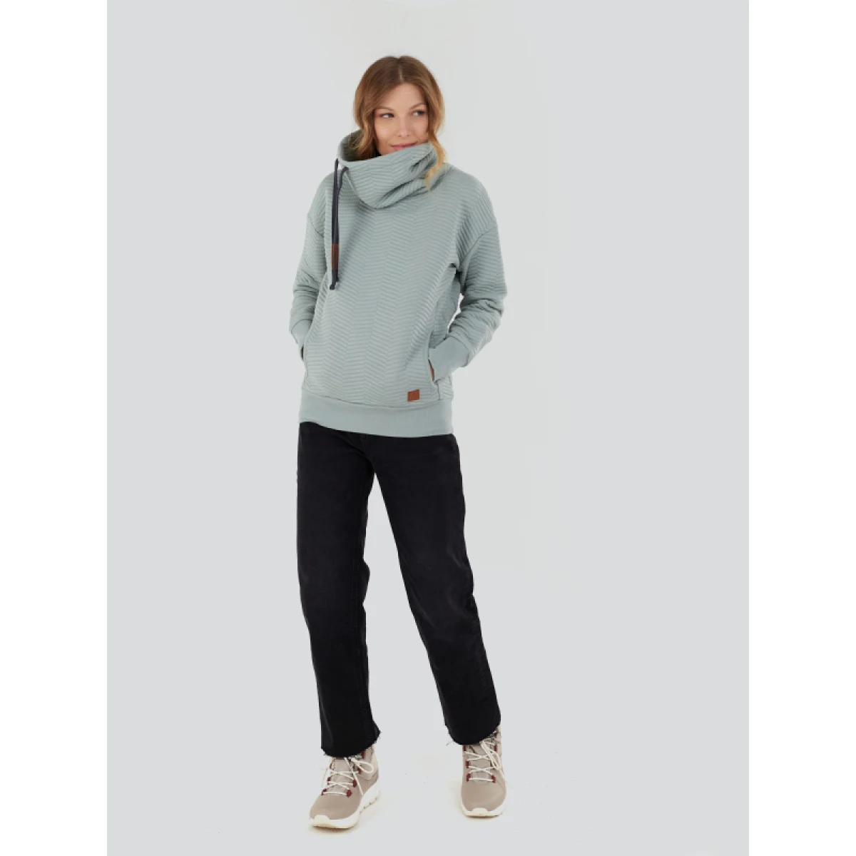 Dámská mikina FUNDANGO Aliz Pullover-528-fern · záber 5
