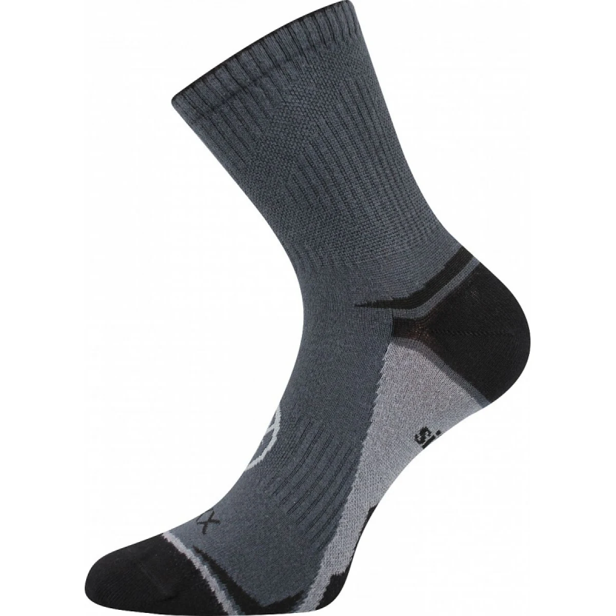 Turistické ponožky VOXX 1 PACK-Optifan 03-Grey dark · záber 2