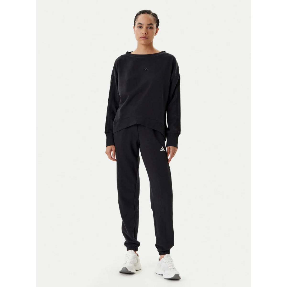 Dámská mikina ADIDAS W CO FT SWT BLACK BLACK · záber 4