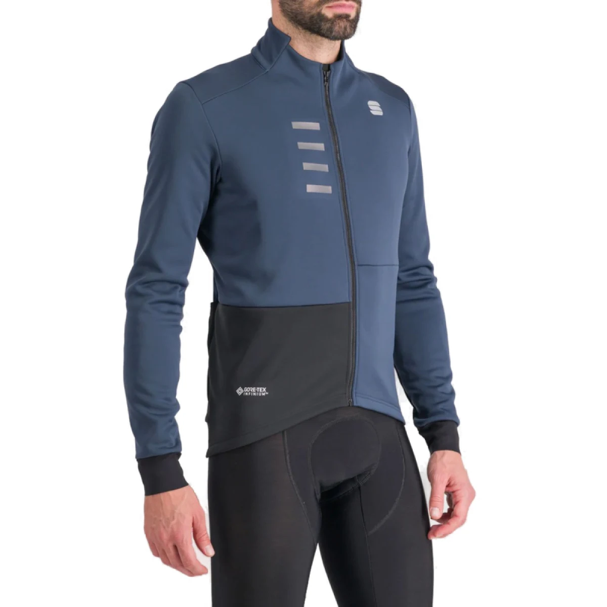 Pánská cyklistická bunda SPORTFUL Tempo jacket, galaxy blue · záber 2