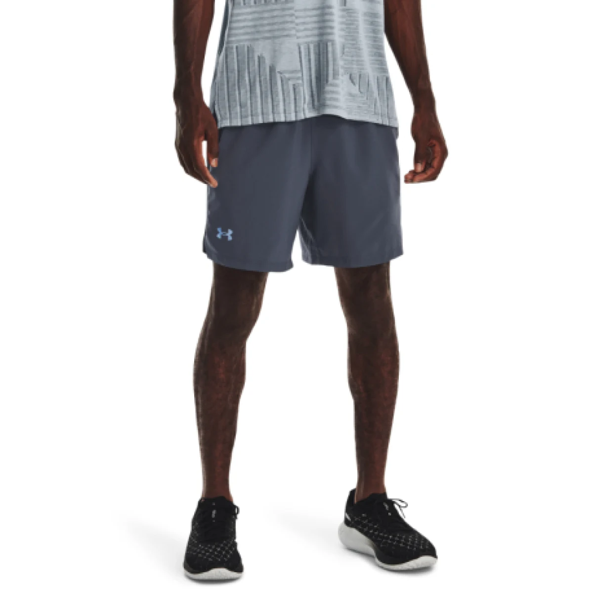 Pánské běžecké kraťasy UNDER ARMOUR UA LAUNCH 7 inch 2-IN-1 SHORT-GRY · záber 1