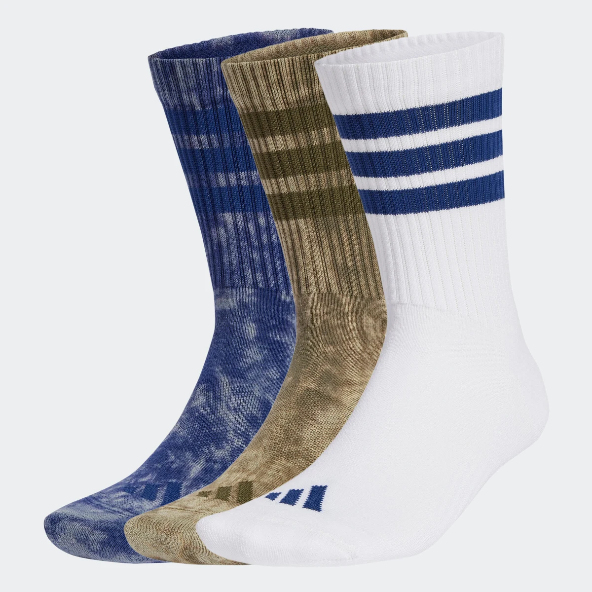 ADIDAS ADIDAS ponožky 3 páry modré/biele/zelené 37-39 · záber 1