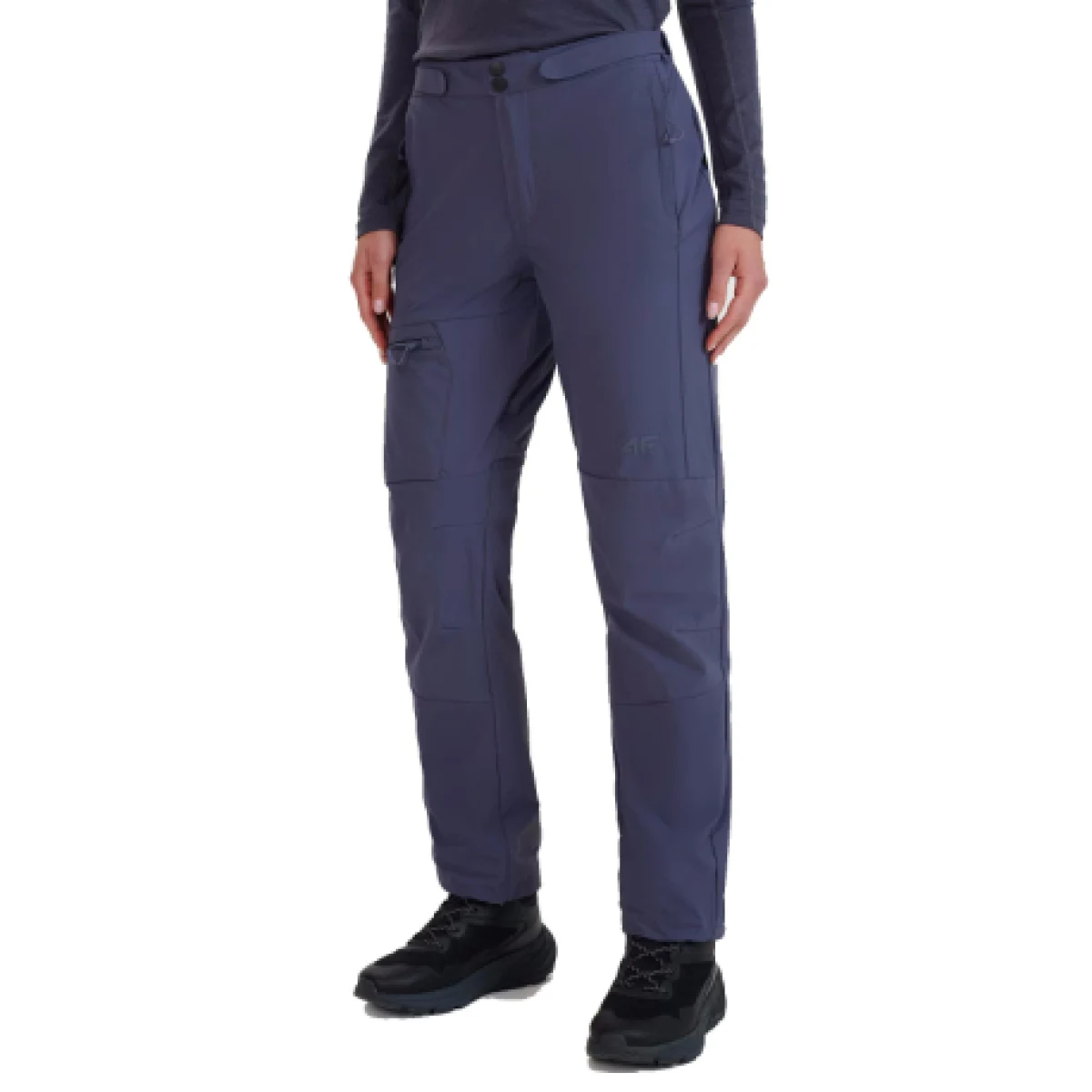 Dámské turistické kalhoty 4F TROUSERS FNK-WSS25TFTRF0797-22S-ANTHRACITE · záber 1