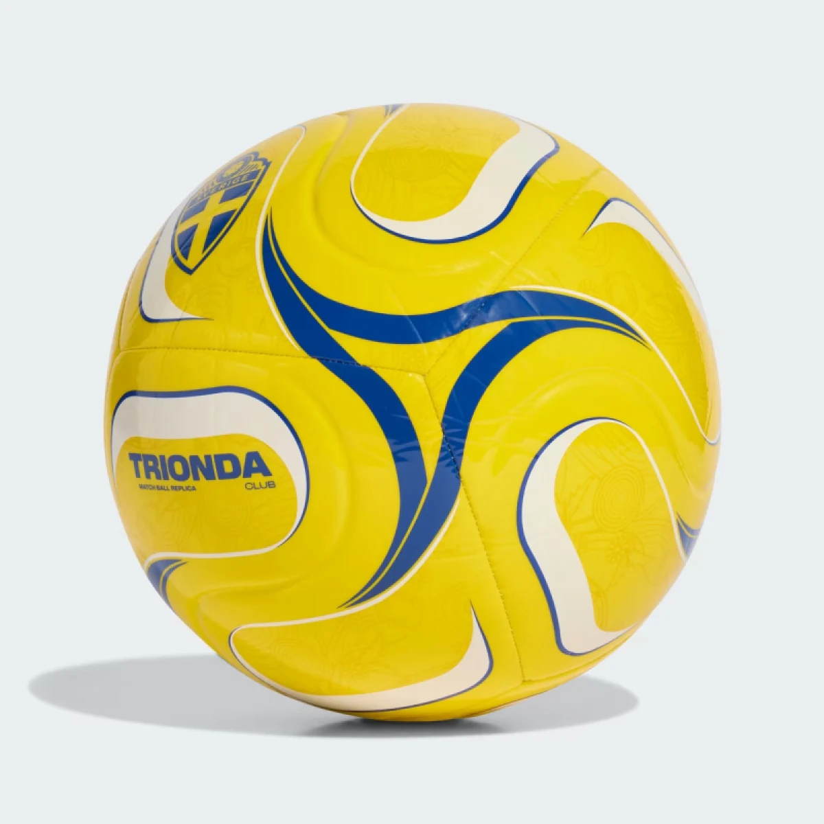 Futbalová lopta ADIDAS SVFF CLB HOME YELLOW HAZYEL ROYBLU · záber 3
