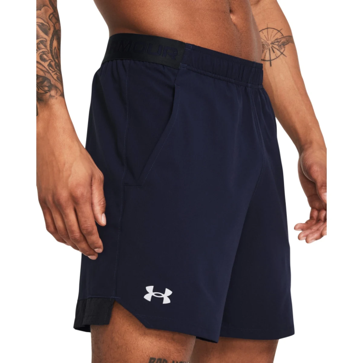Pánské tréninkové kraťasy UNDER ARMOUR UA Vanish Woven 6in Shorts-NVY · záber 2