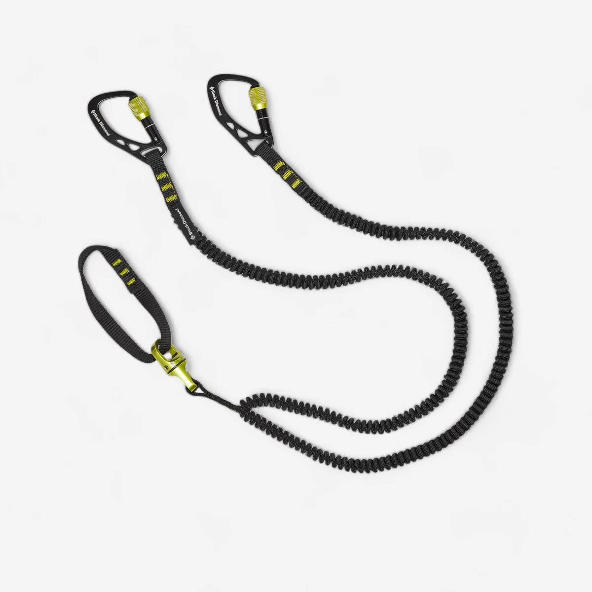 BLACK DIAMOND Dvojitý elastický popruh Spinner Leash na cepín bez · záber 1