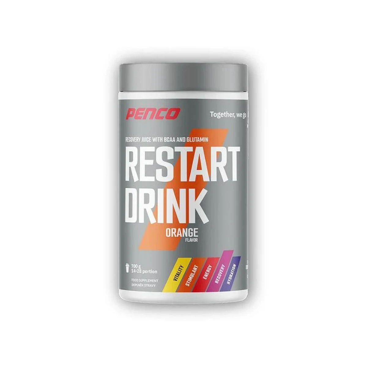 Penco Restart Drink 700g - Barva: Vícebarevná | Příchuť: Brusinka · záber 1