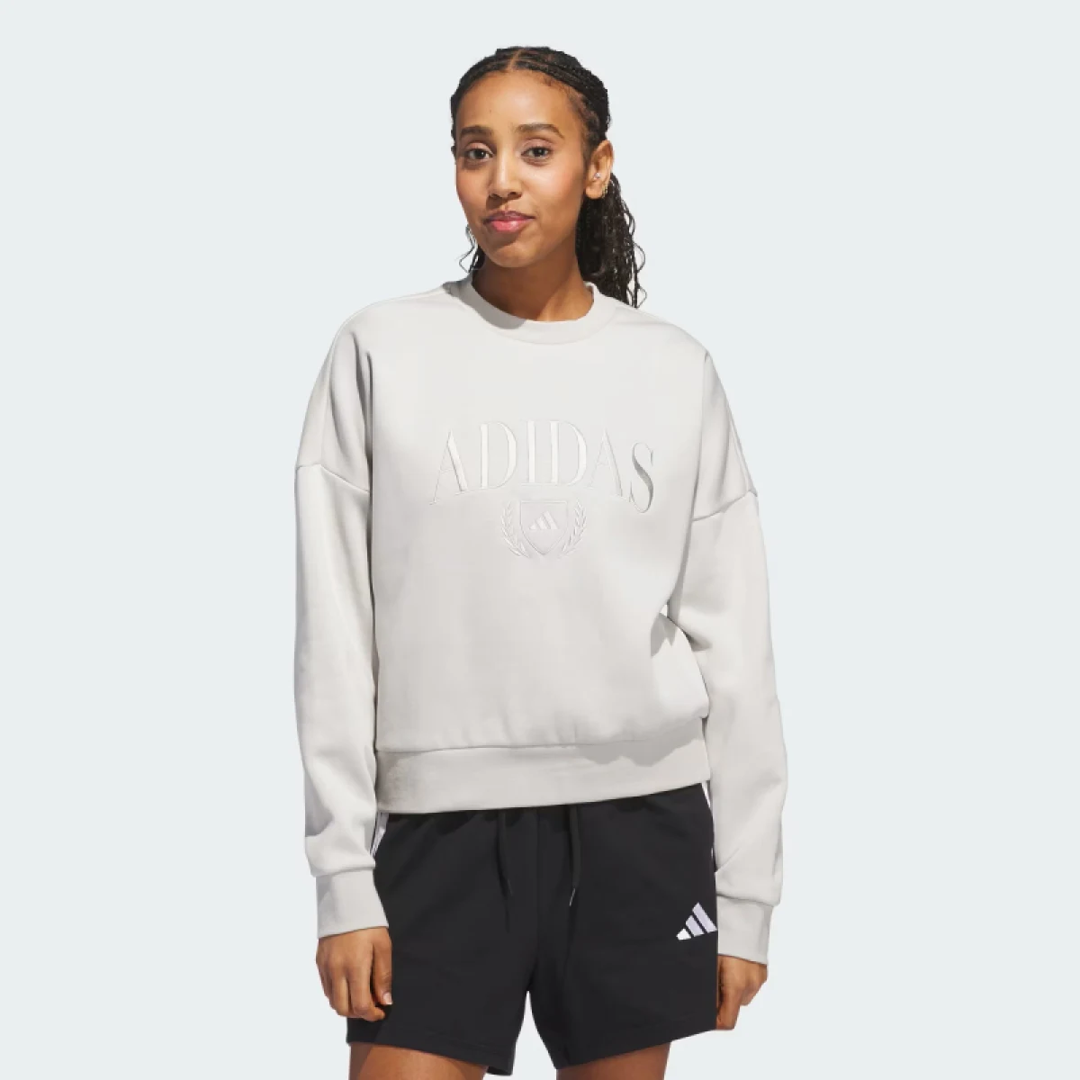 Dámská zateplená mikina ADIDAS W COZY SWT WONALU · záber 2
