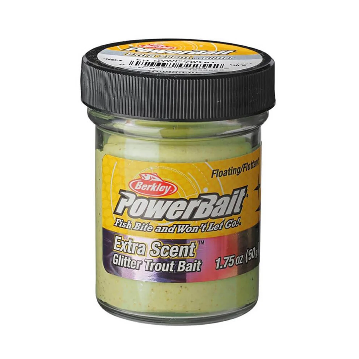 BERKLEY PowerBait Natural Glitter Trout Dough Garlic Glitter · záber 1