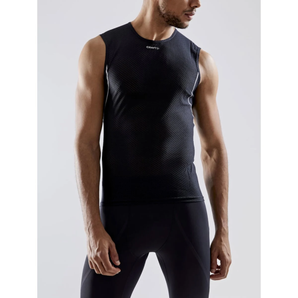 Pánsky cyklistický dres bez rukávov CRAFT Scampolo Mesh Superlight · záber 3