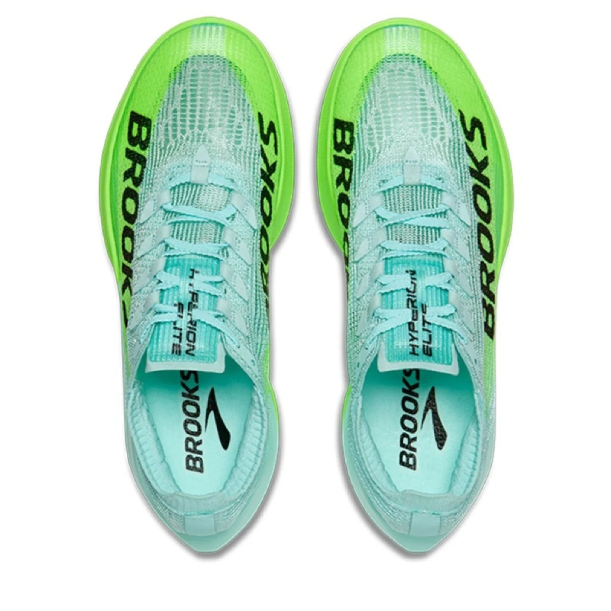 Pánska bežecká obuv BROOKS Hyperion Elite 5 M limpet black green gecko · záber 5
