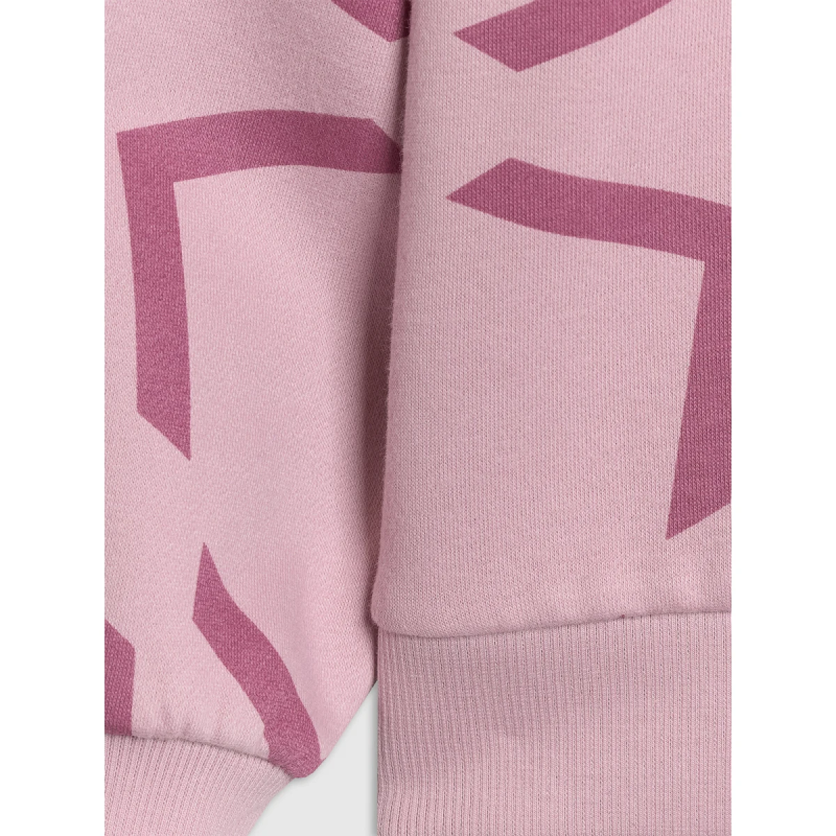 Dievčenská mikina s kapucňou 4F JUNIOR SWEATSHIRT F1937-4FJWAW25TSWSF1937-56A-LIGHT PINK ALLOVER · záber 3