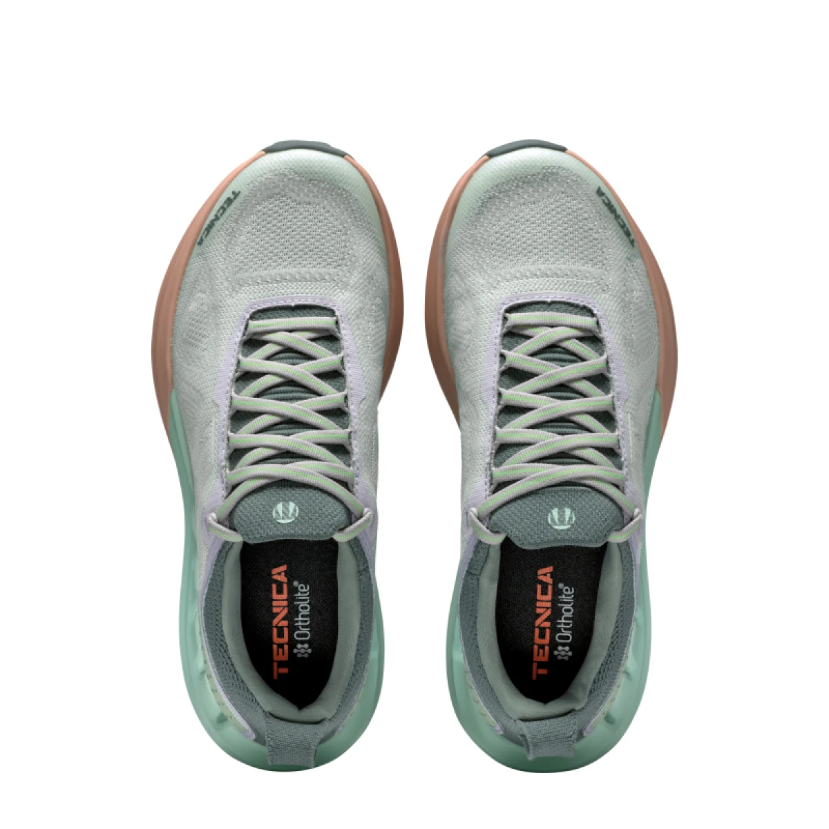 Dámská běžecká trailová obuv TECNICA Pyrox Xplore Ws, light grey dark green · záber 4