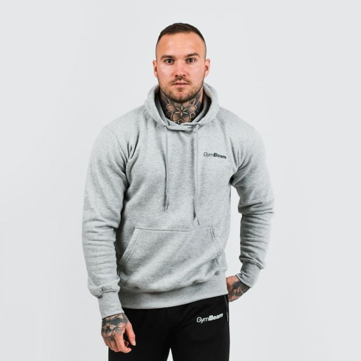 GymBeam Mikina Athlete Grey Black XXXL · záber 1