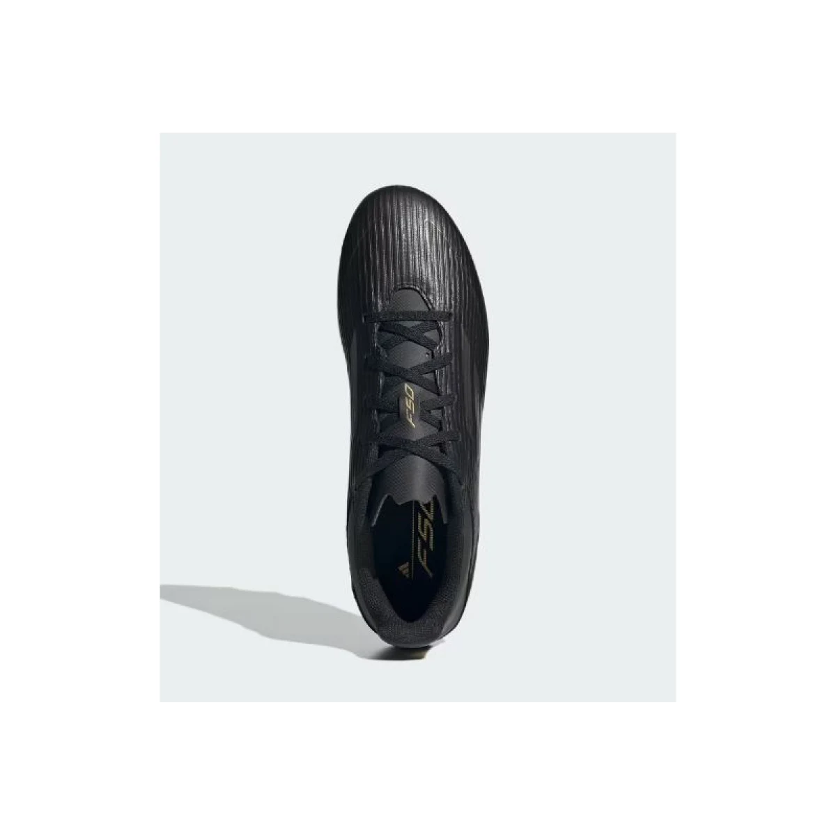 Pánské outdoorové fotbalové kopačky ADIDAS F50 Club M FG core black iron metalic gold metalic · záber 4