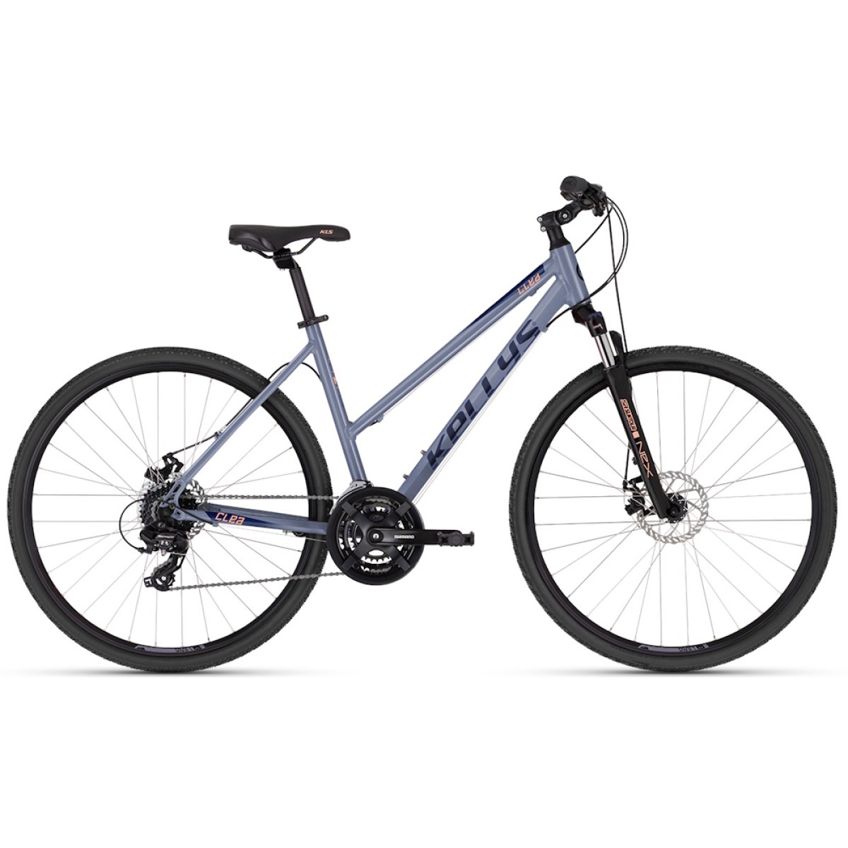 Kellys CLEA 70 28" - model 2025 Frost White - M (19", 165-180 cm) · záber 2