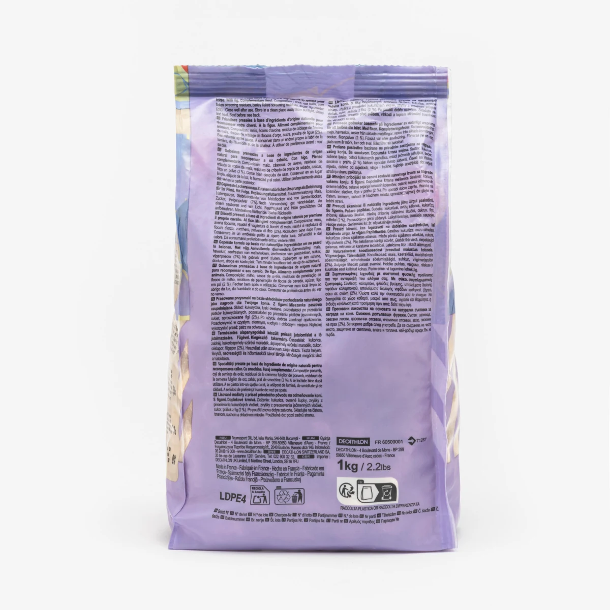 FOUGANZA Prírodné maškrty Fougatreats pre kone a poníky – figy 1 kg 1kg · záber 2