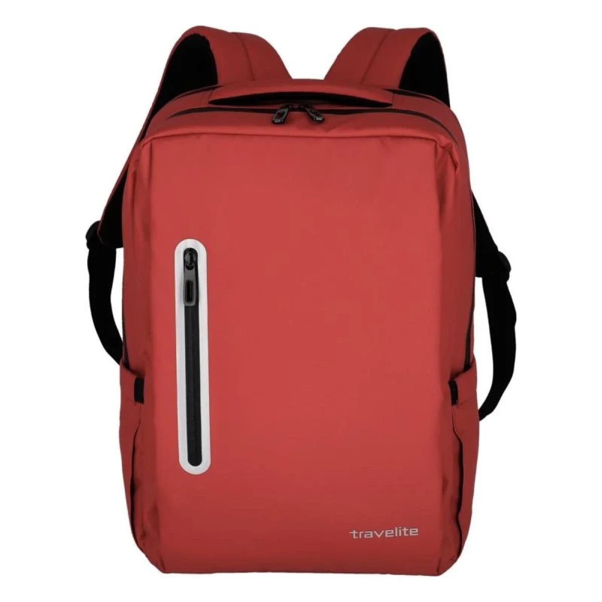 Travelite Basics Boxy backpack Red batoh · záber 1