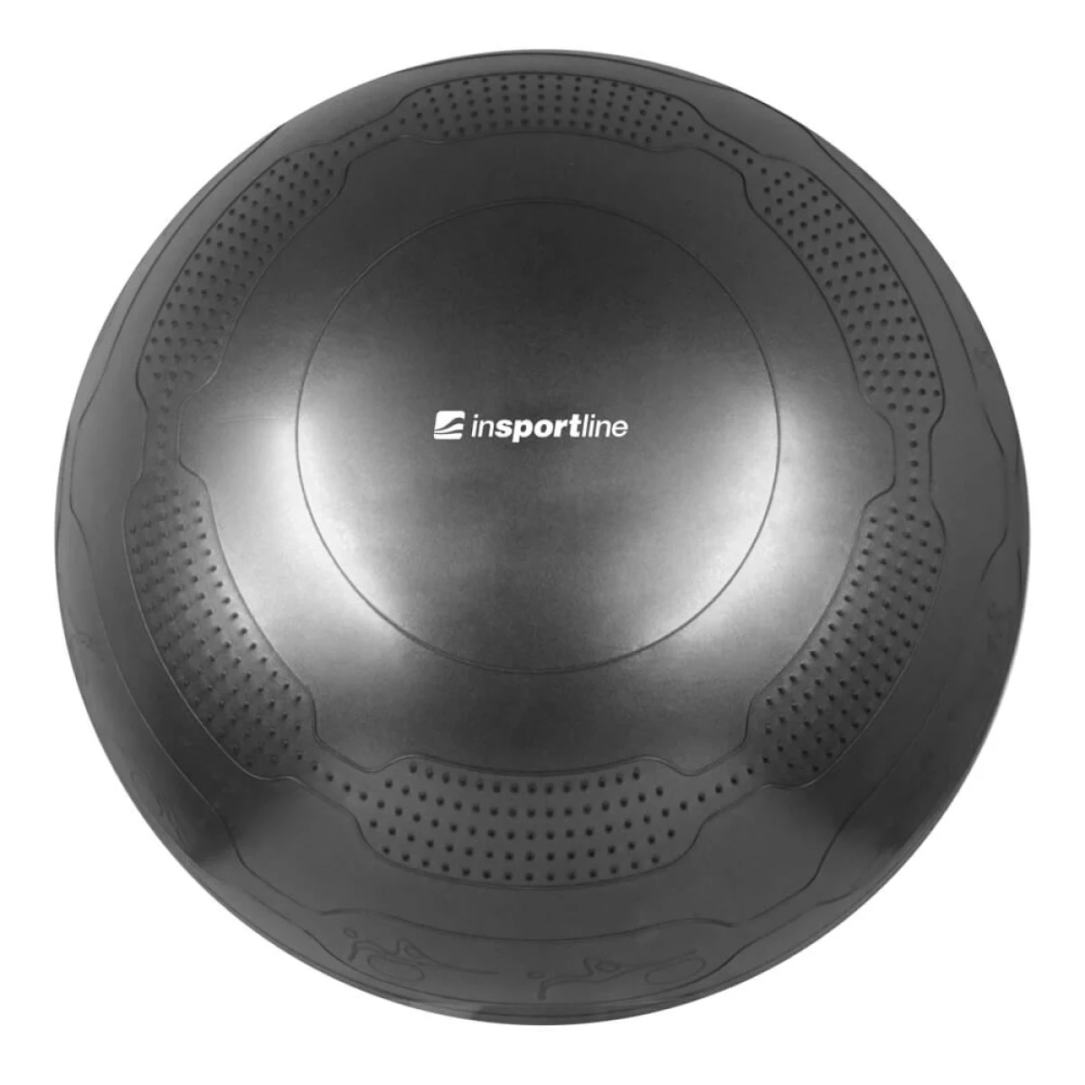 Gymnastická lopta inSPORTline Stretch Ball 75 cm so základňou BallBase - Farba: tyrkysová · záber 3