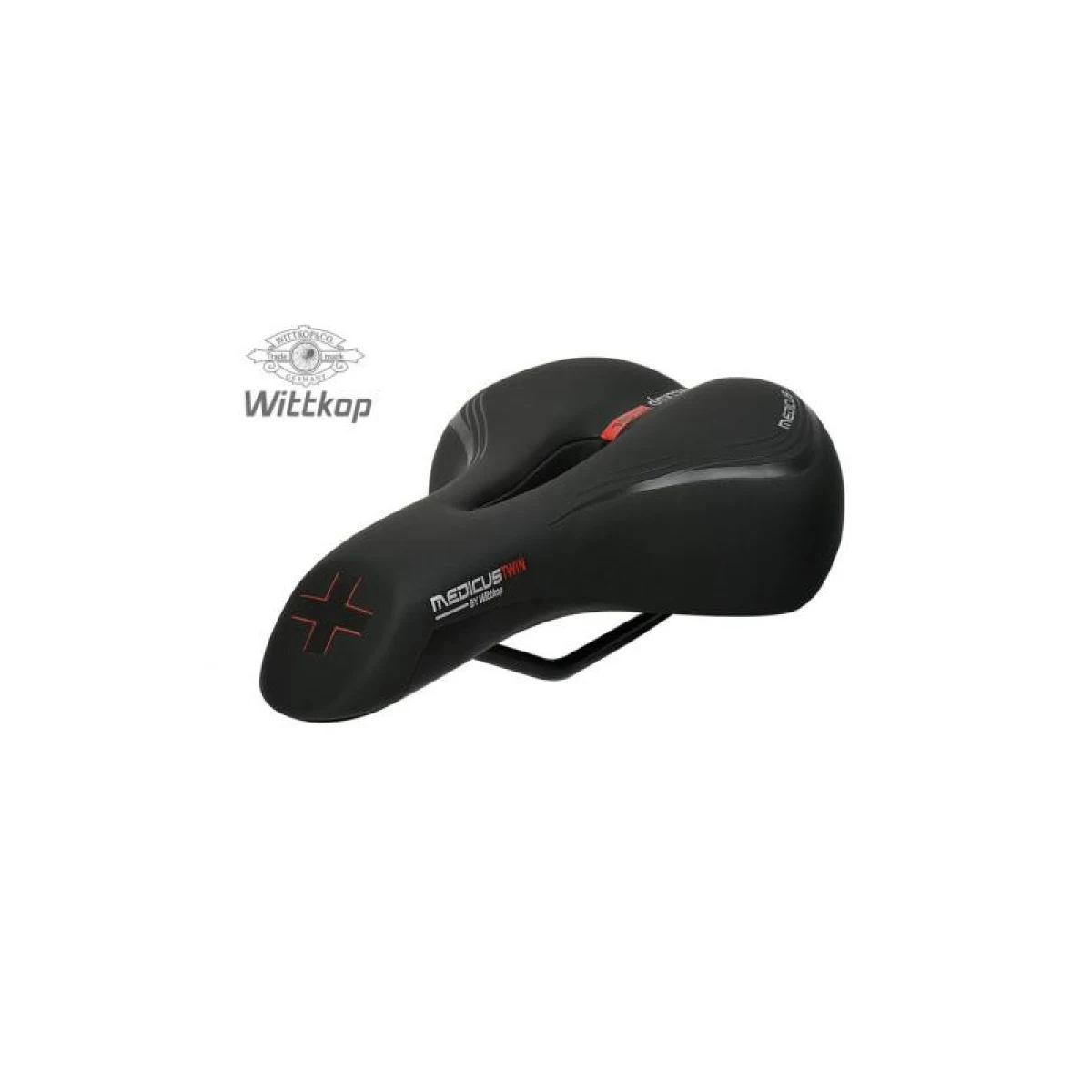 Sedlo na kolo WITTKOP TWIN Medicus 1.0 Gel trekking · záber 2