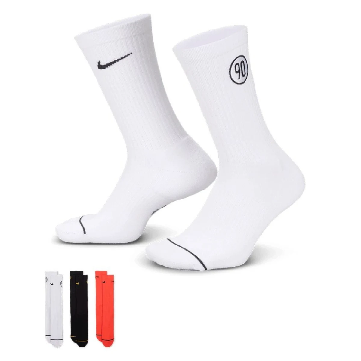 Ponožky NIKE 3 PACK-U NK ED CSH PLY CRW 3P-144 T90 · záber 5