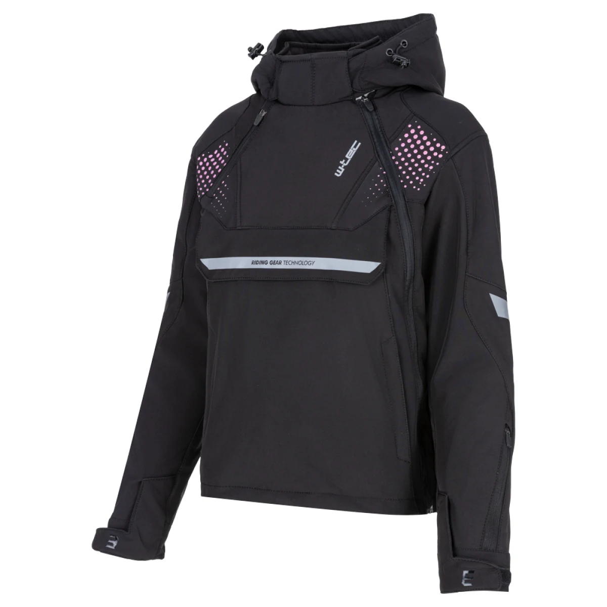 Dámska softshellová moto bunda W-TEC Annorack Lady Farba čierno-piesková, · záber 4