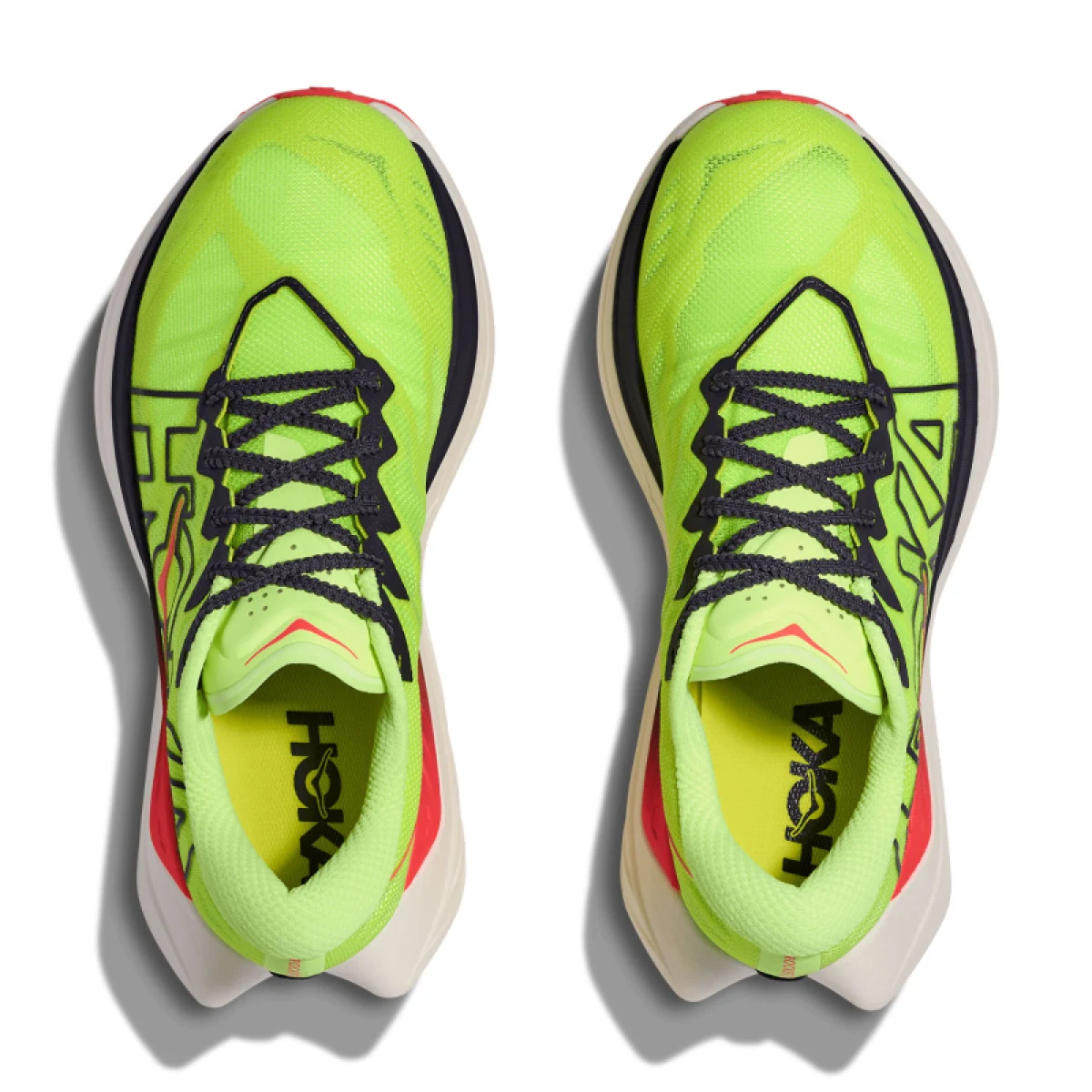 Pánská běžecká trailová obuv HOKA Rocket X Trail M neon yuzu neon flame · záber 4