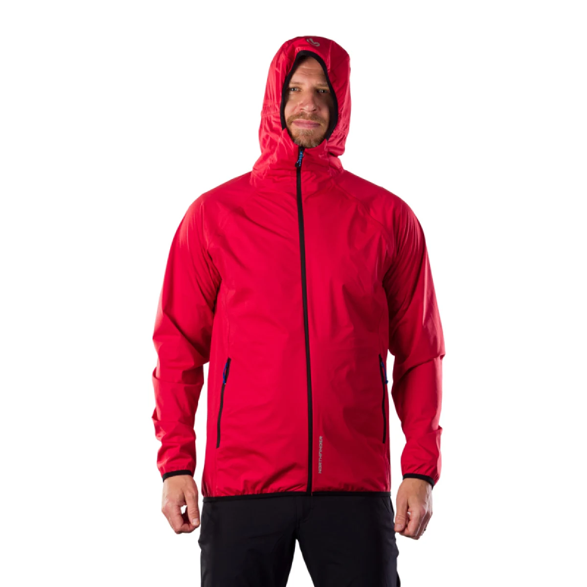 Pánska turistická bunda s kapucňou NORTHFINDER BENEDICTO-360red · záber 3