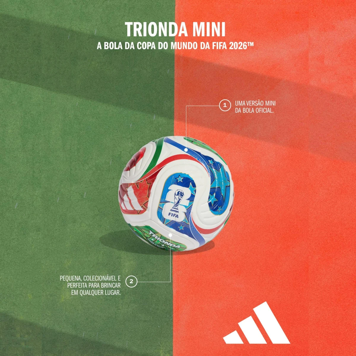 ADIDAS Mini lopta „Trionda“ FIFA World Cup 2026 1 · záber 2