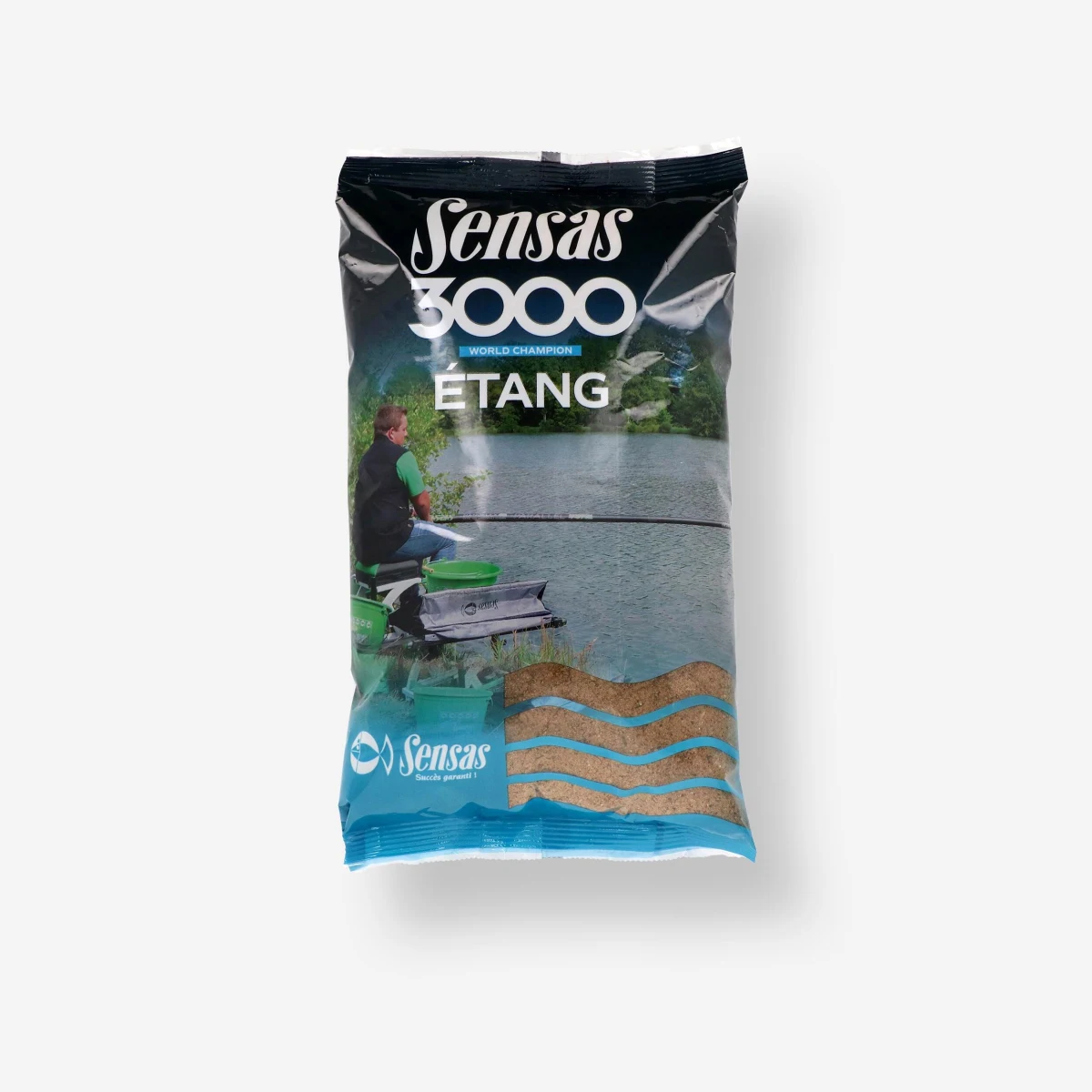 SENSAS Návnada 3000 Etang na rybolov 1 kg NO SIZE · záber 2