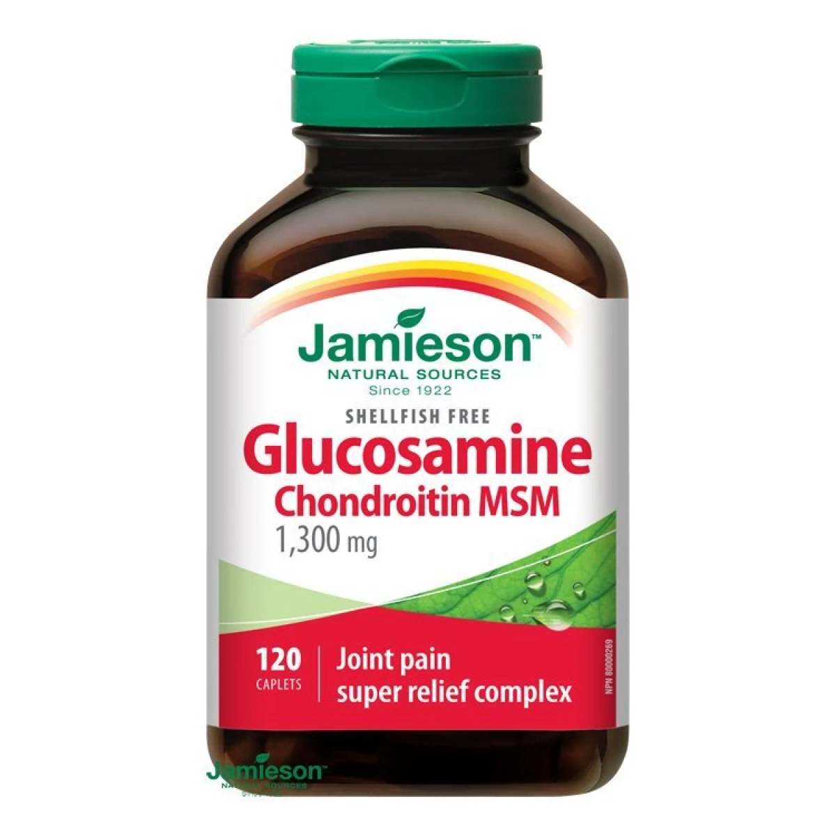 Jamieson Glukozamín chondroitín MSM 1300 mg 120 tbl · záber 1