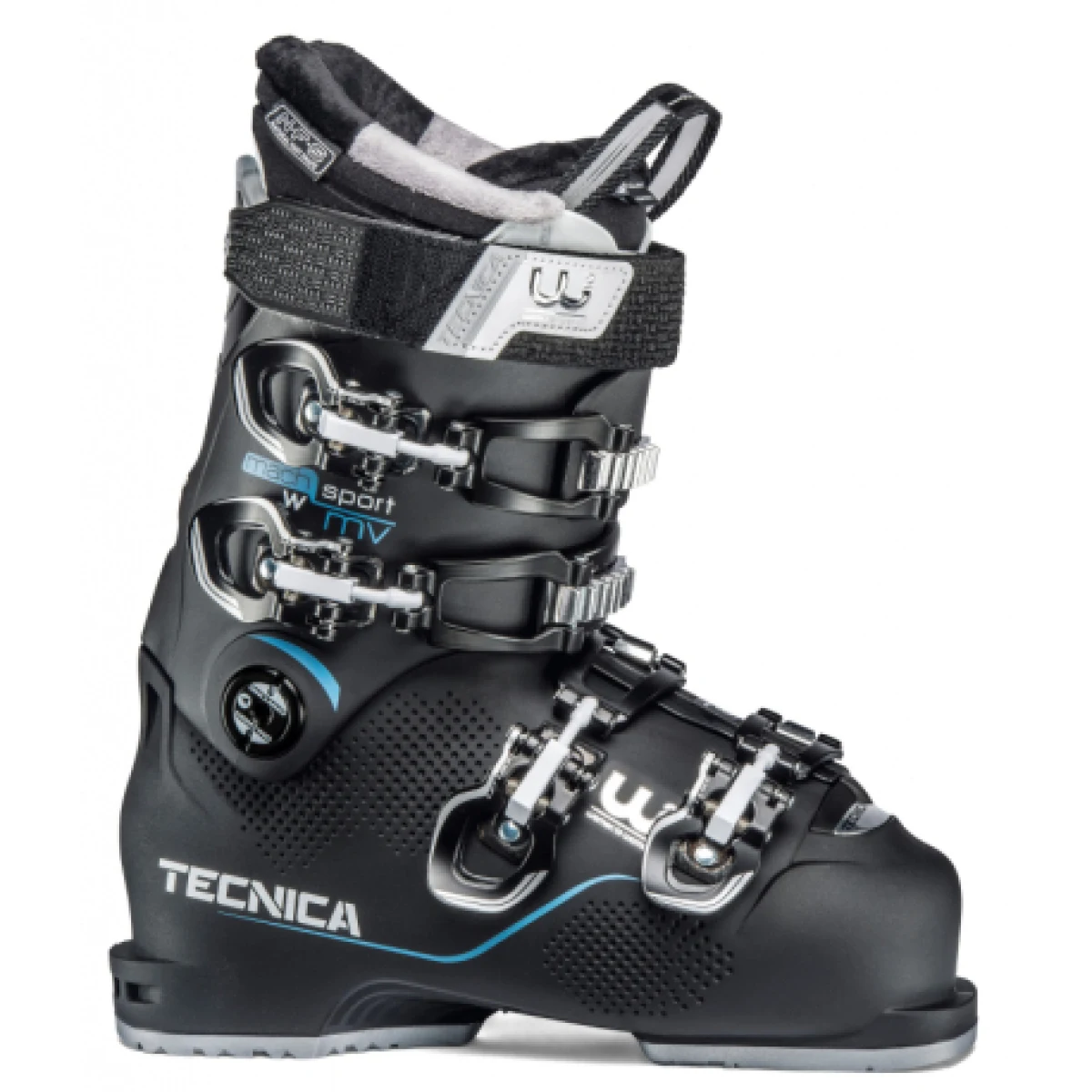 Dámske lyžiarky na zjazdovku - on piste TECNICA Mach Sport 85 MV W, black · záber 1