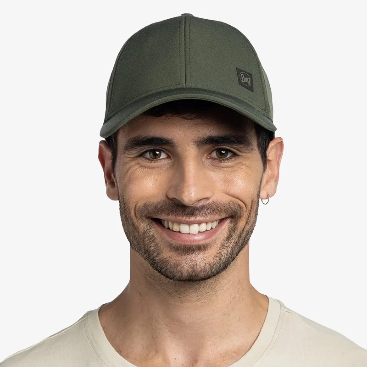 Šiltovka BUFF SUMMIT CAP SOLID KHAKI · záber 4